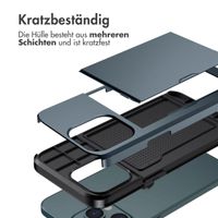 imoshion Backcover mit Kartenfach Apple iPhone 14 Pro - Dunkelblau
