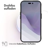 imoshion Rugged Hybrid Case für das Apple iPhone 14 Pro Max - Schwarz / Transparent
