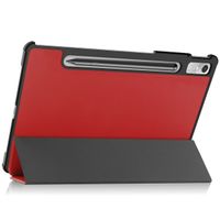 imoshion Trifold Klapphülle für das Lenovo Tab P11 Pro (2nd gen) - Rot