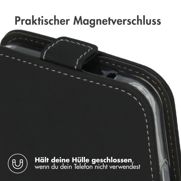 Accezz Flip Case Samsung Galaxy A34 (5G) - Schwarz