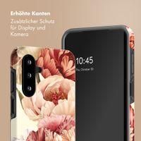 Selencia Vivid Back Cover Samsung Galaxy A17 (5G) / (4G) - Vintage Peony