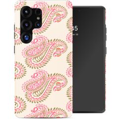 Selencia Vivid Back Cover Samsung Galaxy S25 Ultra - Paisley Blush