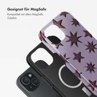Selencia Vivid Rückabdeckung mit MagSafe Apple iPhone 15 - Stars Plum Lilac