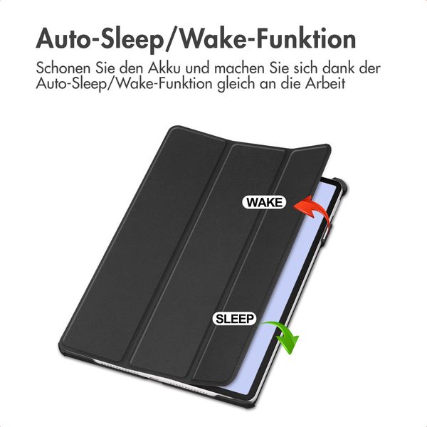 imoshion Trifold Klapphülle Huawei Matepad 11.5s / Huawei Matepad Air 11.5 - Schwarz