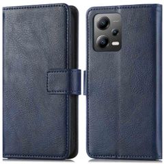 imoshion Luxuriöse Klapphülle Xiaomi Poco X5 5G - Dunkelblau