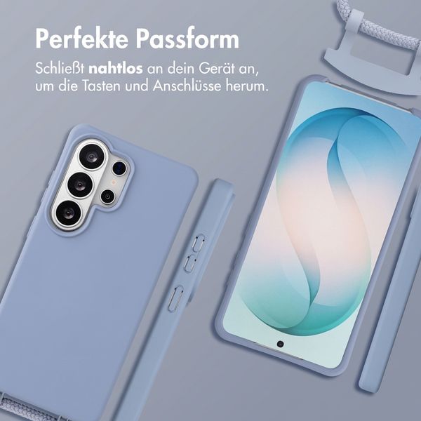 imoshion Color Backcover mit abnehmbarem Handykette und MagSafe Samsung Galaxy S26 Ultra - Ash Blue