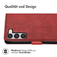 imoshion Luxuriöse Klapphülle Samsung Galaxy S23 - Rot