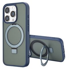 Accezz Ring Stand Backcover mit MagSafe Apple iPhone 15 Pro - Blau