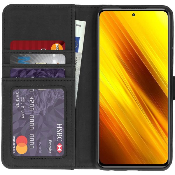 imoshion Luxuriöse Klapphülle Xiaomi Poco X3 (Pro) - Grau