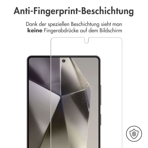 imoshion Bildschirmschutzfolie Gehärtetes Glas für das Samsung Galaxy S25 Ultra