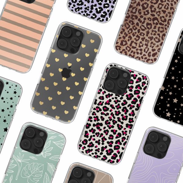 imoshion Design Hülle Apple iPhone 16 Pro - Golden Hearts