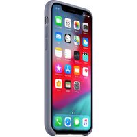 Apple Silikon-Case Lavender Gray für das Apple iPhone Xs / X