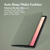 Accezz Classic Klapphülle Samsung Galaxy Tab S11 Ultra - Grün