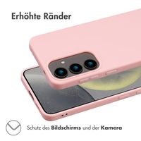 imoshion Color TPU Hülle für das Samsung Galaxy S25 - Dusty Pink