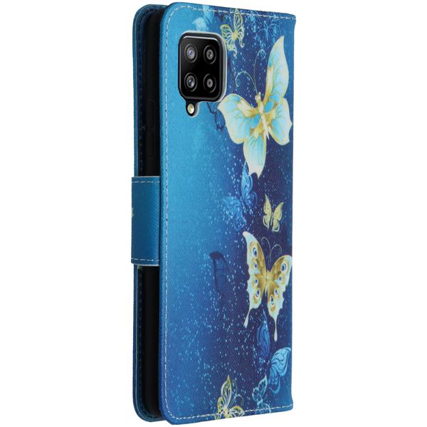 Design TPU Klapphülle für das Samsung Galaxy A42