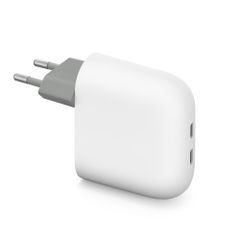 Google Pixel Flex-Ladegerät 2x USB-C 67W - Schnee
