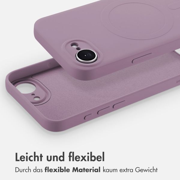 imoshion Color Back Cover mit MagSafe Apple iPhone 16e - Violett