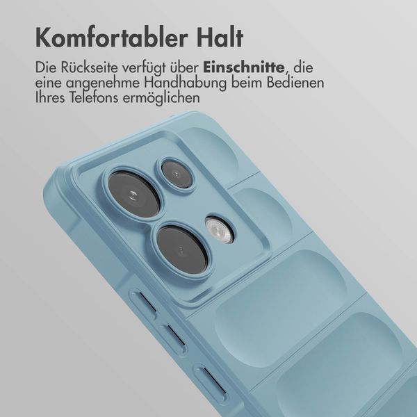 imoshion EasyGrip Back Cover für das Xiaomi Poco X6 Pro - Hellblau