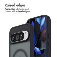 imoshion Color Guard Back Cover mit MagSafe Google Pixel 9 / 9 Pro / 10 / 10 Pro - Schwarz