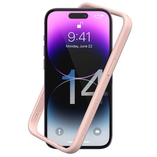 RhinoShield CrashGuard NX Bumper Case für das iPhone 14 Pro - Blush Pink