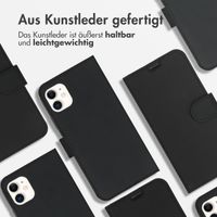 Accezz Wallet TPU Klapphülle Apple iPhone 11 - Schwarz