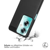 imoshion Brushed Back Cover Oppo A79 - Schwarz