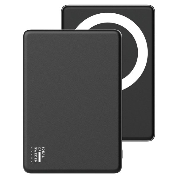 iDeal of Sweden Slim MagSafe Powerbank 5.000 mAh - Kabellose Powerbank - Black