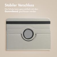 imoshion 360° drehbare Klapphülle Samsung Galaxy Tab A11 Plus - Grau