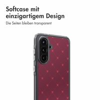 imoshion Design Hülle Samsung Galaxy A36 - Crush Check Coral Dust