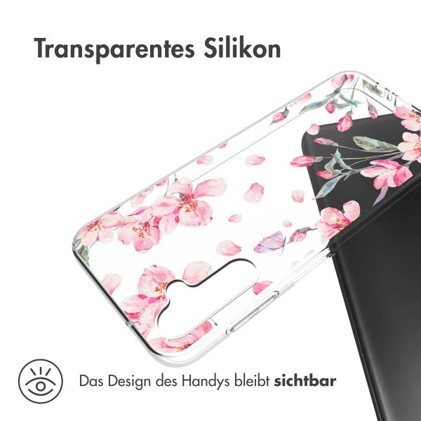 imoshion Design Hülle Samsung Galaxy A14 (5G/4G) - Blossom Watercolor