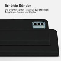 Accezz Wallet TPU Klapphülle Nokia G22 - Schwarz