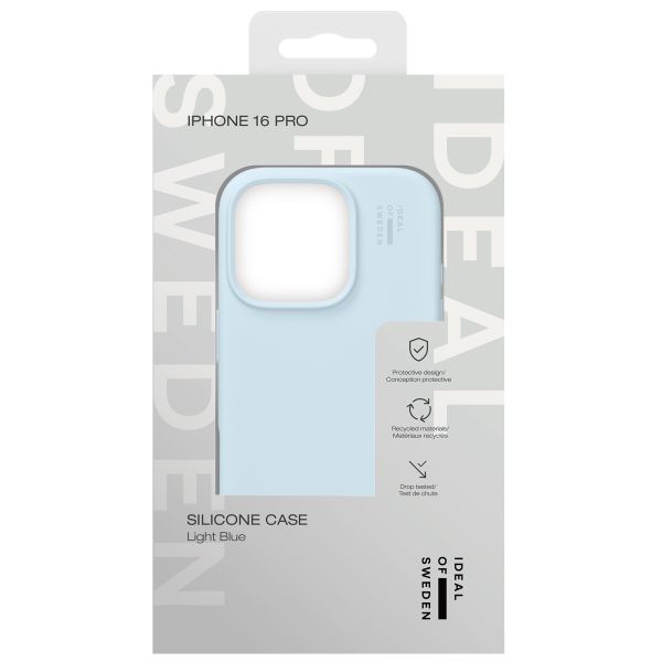 iDeal of Sweden Silikon Case für das Apple iPhone 16 Pro - Light Blue