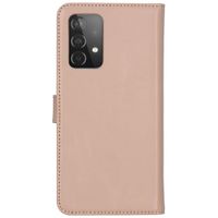 Selencia Echtleder Klapphülle Samsung Galaxy A52(s) (5G/4G) - Dusty Pink