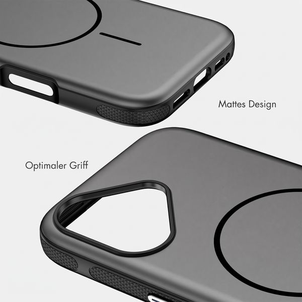 imoshion Color Backcover mit Thin MagSafe Ring Apple iPhone 17 - Schwarz