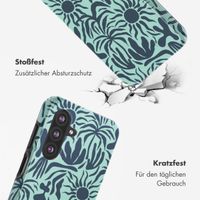 Selencia Vivid Back Cover Samsung Galaxy A26 - Tropical Vibes Light Blue