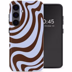 Selencia Vivid Rückabdeckung mit MagSafe Samsung Galaxy S24 - Dream Swirl Chocolate