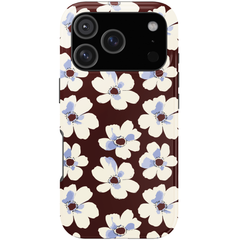 Selencia Vivid Back Cover Apple iPhone 17 Pro - Choco Flower Pop