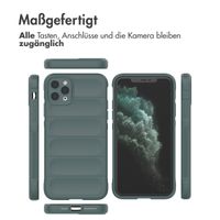 imoshion EasyGrip Back Cover für das iPhone 11 Pro Max - Dunkelgrün