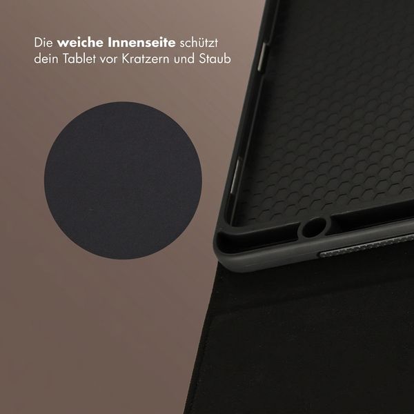 Selencia Riva Klapphülle Samsung Galaxy Tab S11 - Schwarz