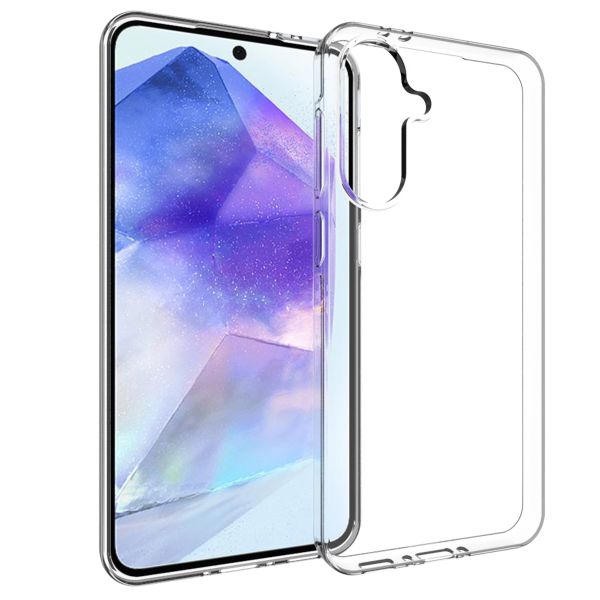 Accezz TPU Clear Cover für das Samsung Galaxy A56 - Transparent