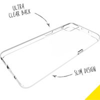 Accezz Clear TPU Backcover Motorola Moto G9 Plus - Transparent