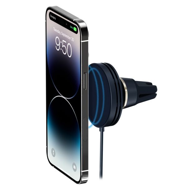 iOttie Velox Wireless Mini MagSafe mount - Handyhalterung Auto - Lüftungsgitter - Kabelloses Ladegerät
