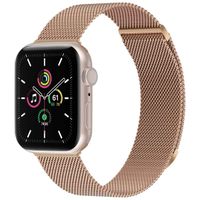 imoshion Magnetisches Milanaise Armband für das  Apple Watch Series 1 - 11 / SE / Ultra (44/45/46/49 mm) - Größe M - Rosé gold