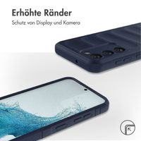 imoshion EasyGrip Back Cover für das Samsung Galaxy S23 Plus - Dunkelblau