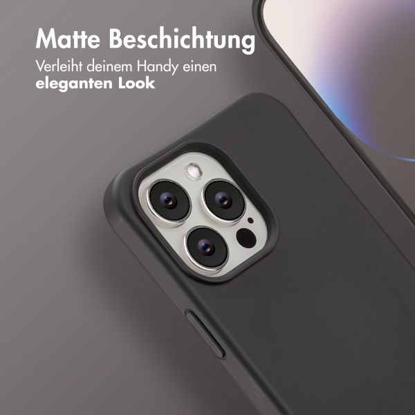 imoshion Color Backcover mit abnehmbarem Handykette und MagSafe Apple iPhone 14 Pro Max - Black Coffee