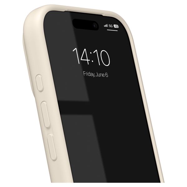 iDeal of Sweden Silikonhülle mit MagSafe Apple iPhone 17 Pro - Cloud Dancer