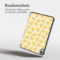 imoshion Design Trifold Klaphülle Apple iPad 11 (2025) 11 Zoll A16 / iPad 10 (2022) 10.9 Zoll - Citrus Dream