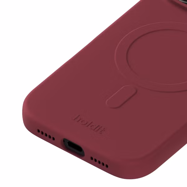 Holdit Soft MagSafe Case Apple iPhone 17 Pro Max - Red Velvet