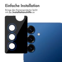 imoshion 2er-Pack Objektivschutz für Kamera für das Samsung Galaxy S25 Plus - Navy