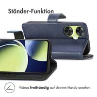 imoshion Luxuriöse Klapphülle OnePlus Nord CE 3 / CE 3 Lite - Dunkelblau